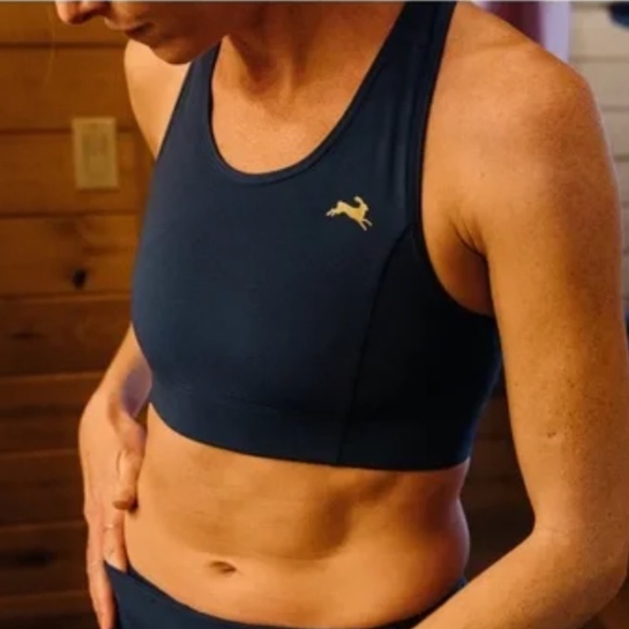 Tracksmith Allston Bra (Navy) - Picture 2 of 3